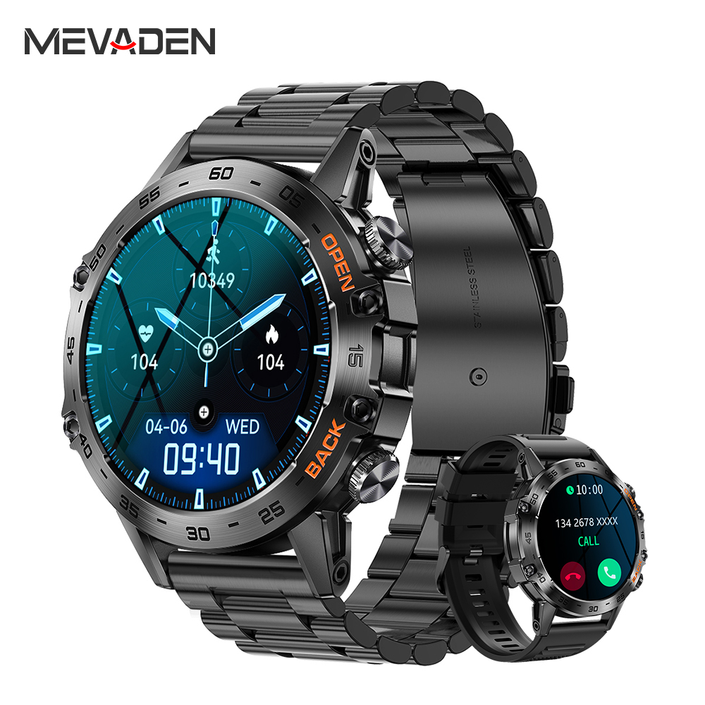 MEVADEN Steel 1.39 inch Men Lu - Smartwatch Face recensie en prijs