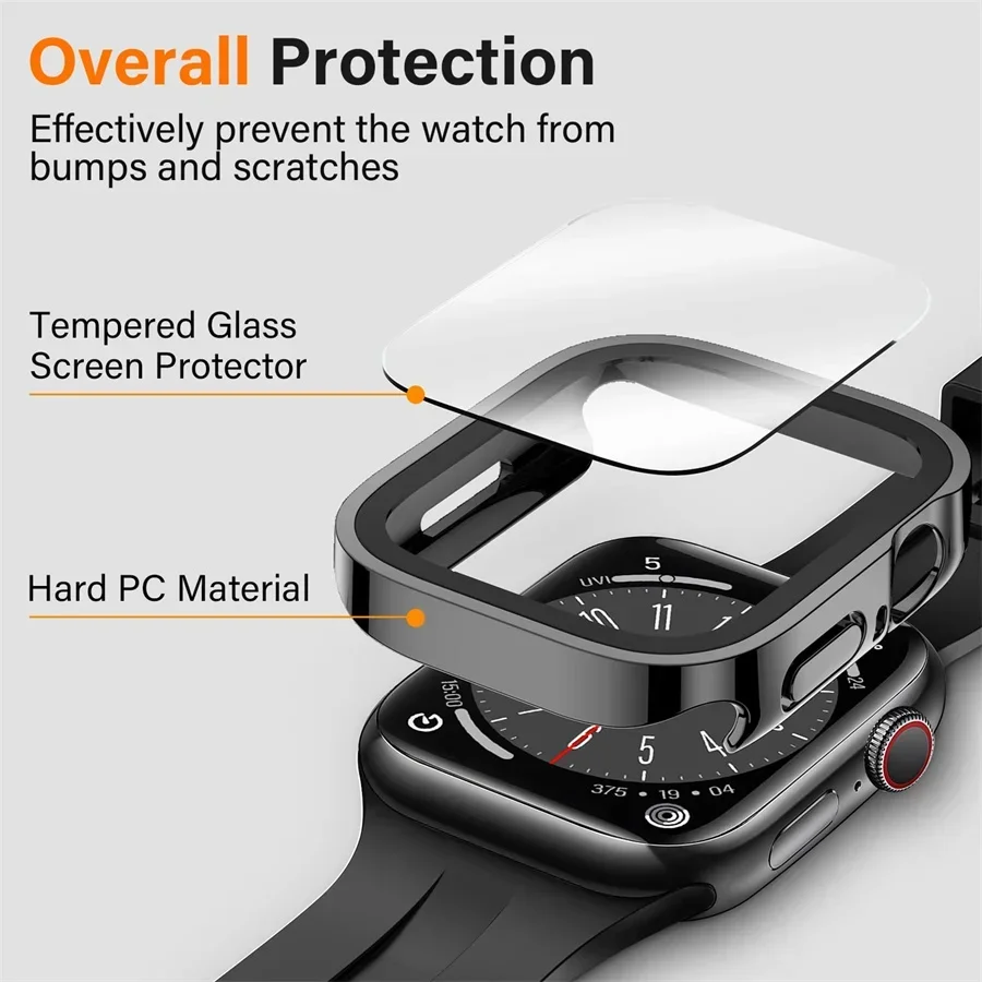 Glass+cover For Apple Watch ca - Smartwatch Watch Accessories For Women recensie en prijs