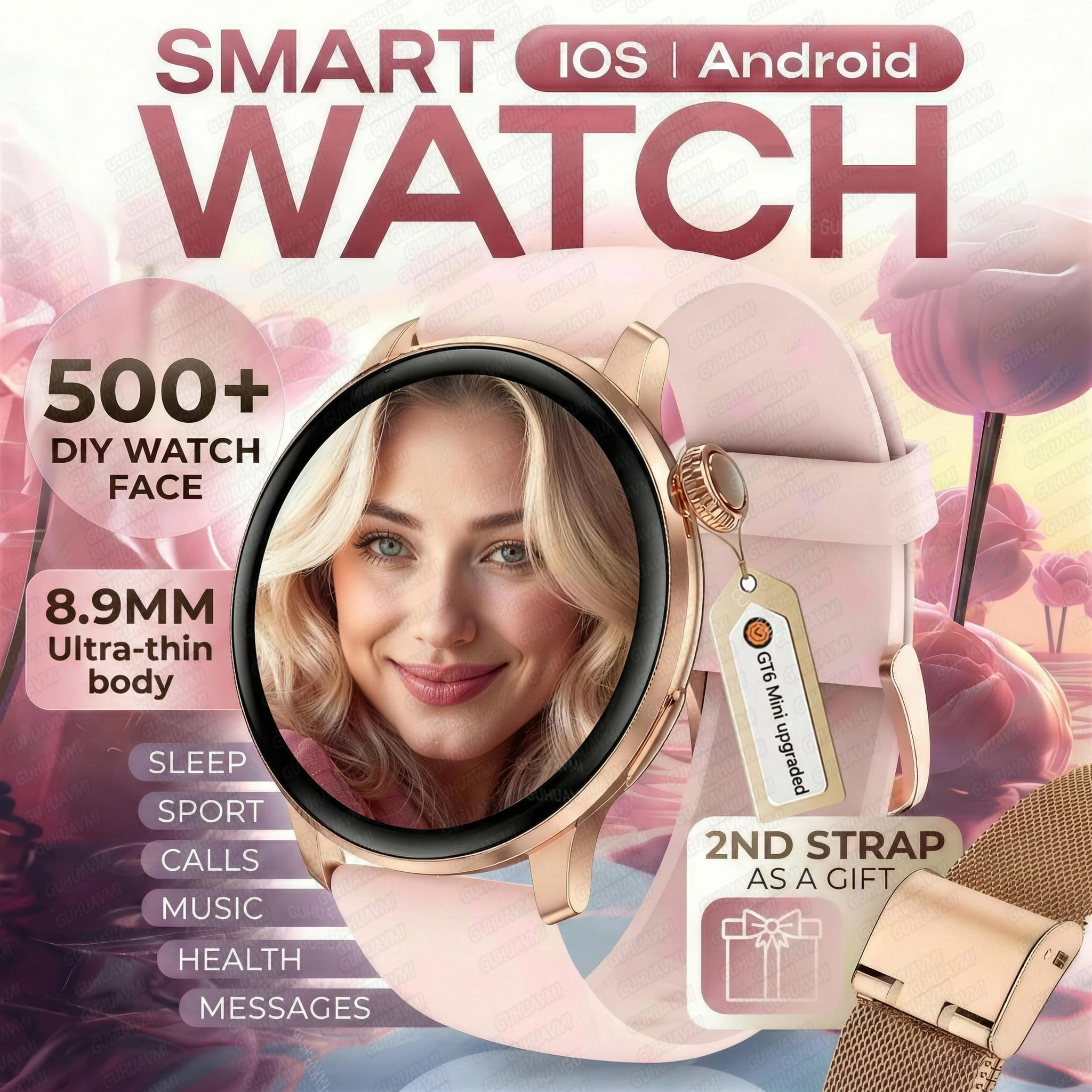 2026New Smart Watch Women 1.43 - Smartwatch Custom recensie en prijs