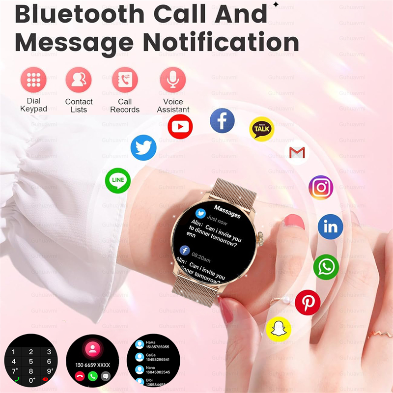 2026New Smart Watch Women 1.43 - Smartwatch Custom recensie en prijs