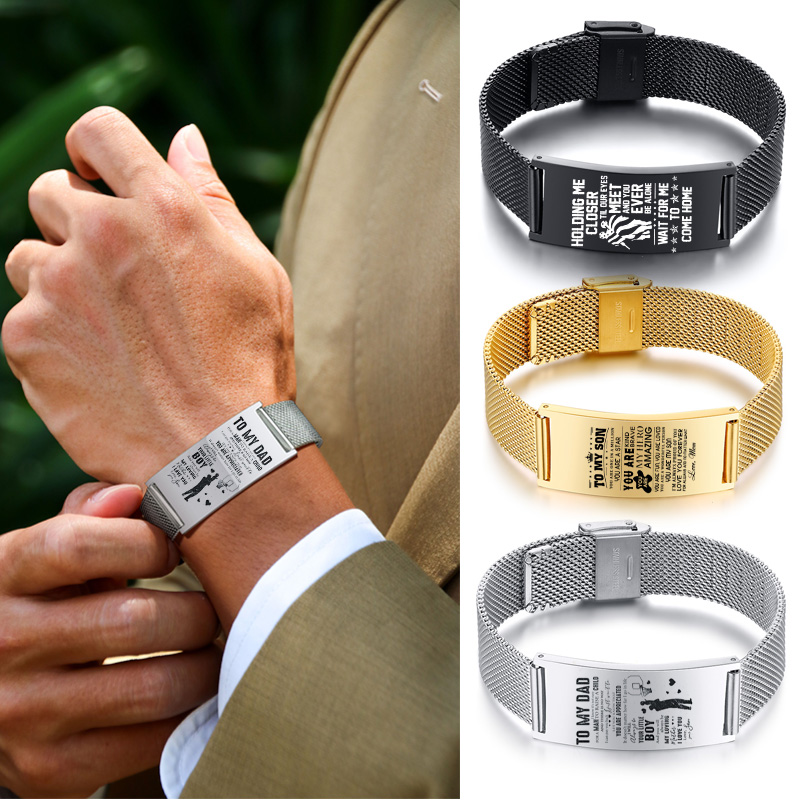 Men Bracelet Timeless Nature O - Stainless Mesh Band recensie en prijs