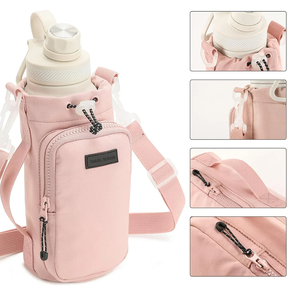 Portable Water Bottle Bag with - Rugged Sport Strap recensie en prijs