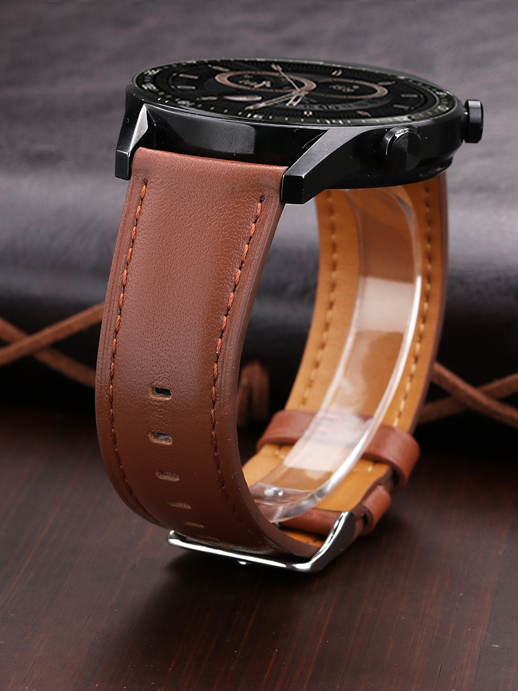 22mm Genuine Leather Watch Ban - Smartwatch Accessories Shop recensie en prijs