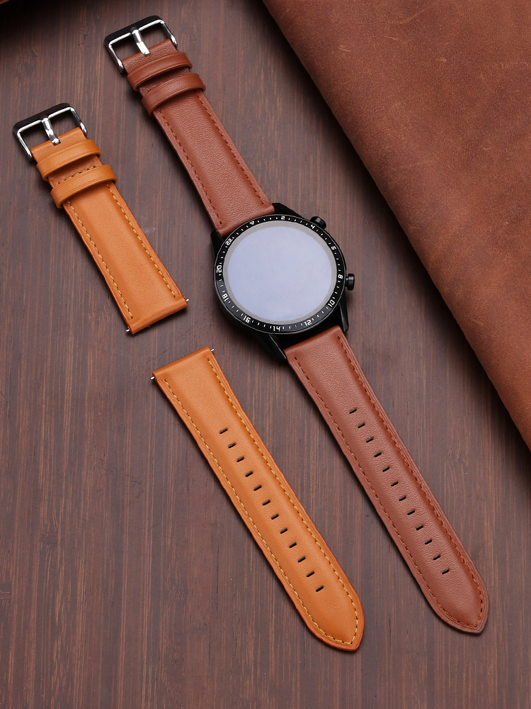 22mm Genuine Leather Watch Ban - Smartwatch Accessories Shop recensie en prijs