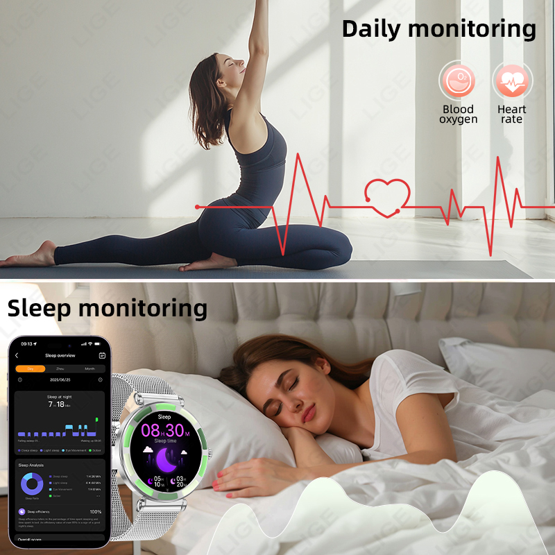 LIGE Luxury Women Smart Watche - Smartwatch Custom recensie en prijs