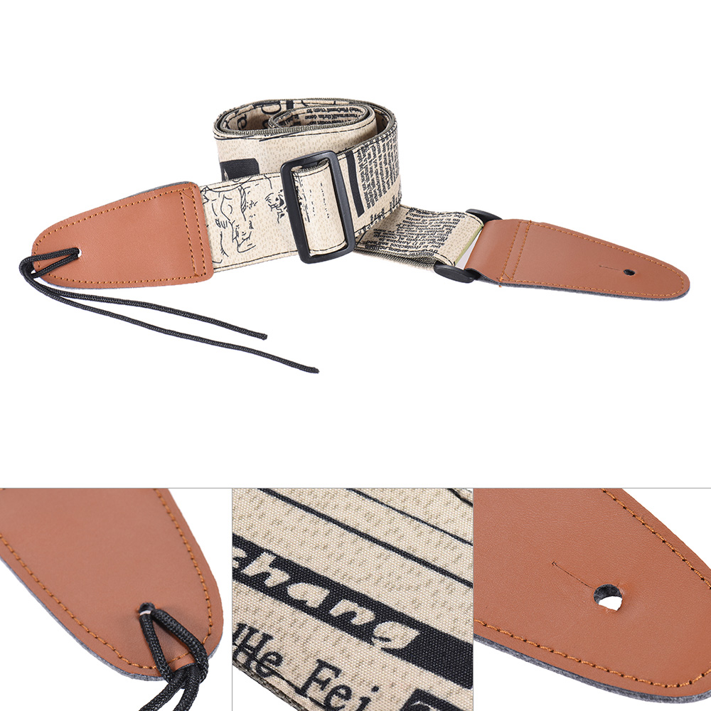 Comfortable Adjustable Guitar  - Leather Classic Strap recensie en prijs