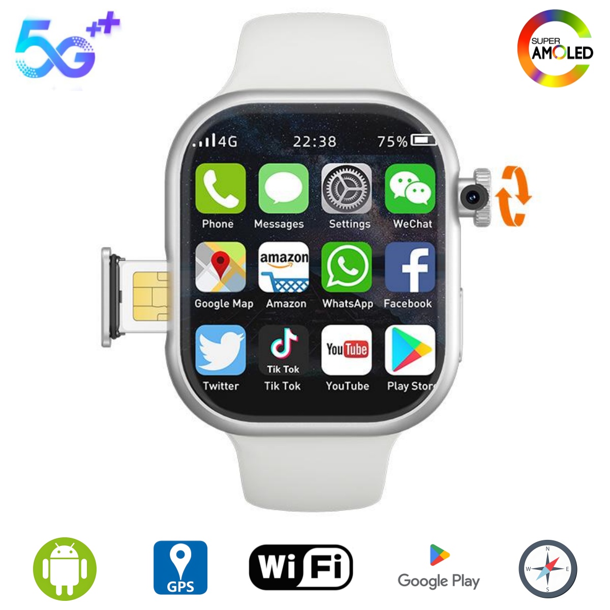 Goldenspike S10 Smart Watch 2. - Smartwatch Face recensie en prijs