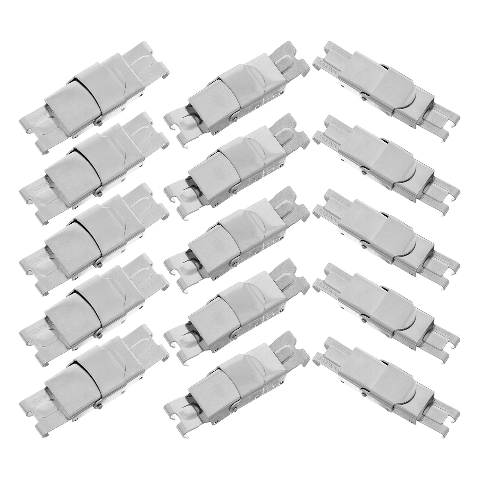15Pcs Hand Watch Stainless Ste - Stainless Mesh Band recensie en prijs