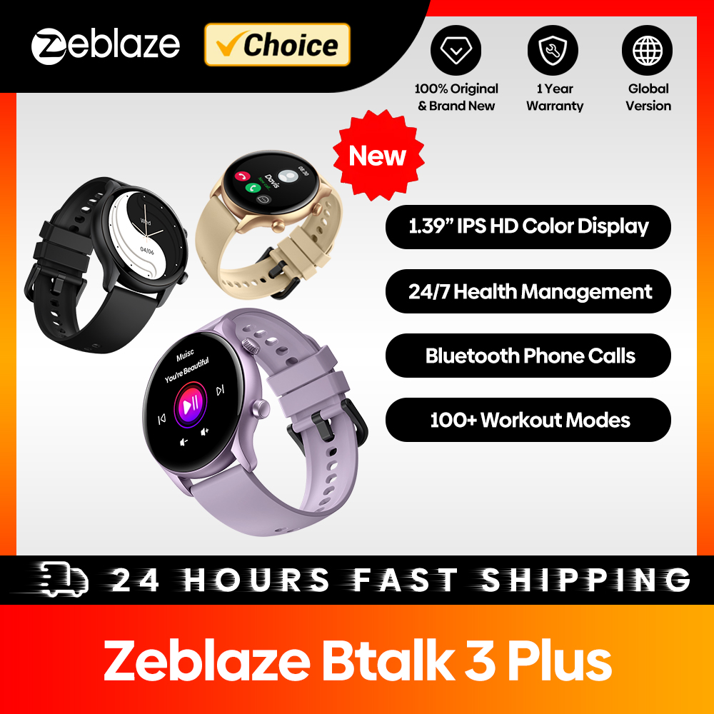 New Zeblaze Btalk 3 Plus Voice - Smartwatch Face recensie en prijs