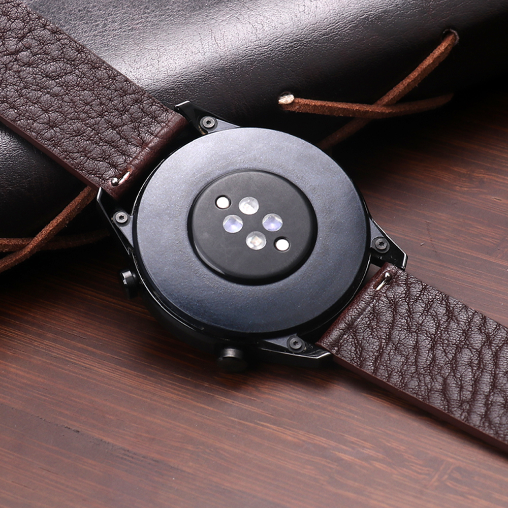 22mm Genuine Calfskin Leather  - Smartwatch Accessories Shop recensie en prijs