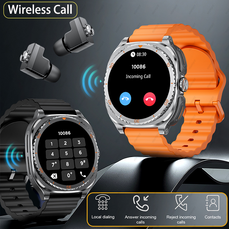 New watch earphones 2-in-1 sma - Smartwatch Headset recensie en prijs