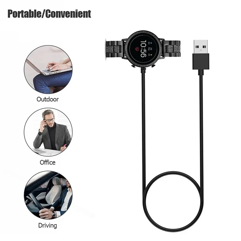 1M USB Magnetic Fast Charger D - Fossil Smartwatch Accessories recensie en prijs