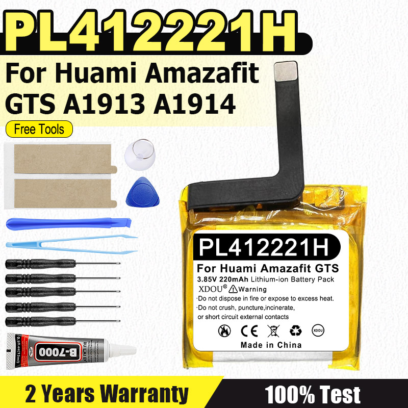 PL412221H 220mAh New Battery F - Smartwatch A1914 recensie en prijs