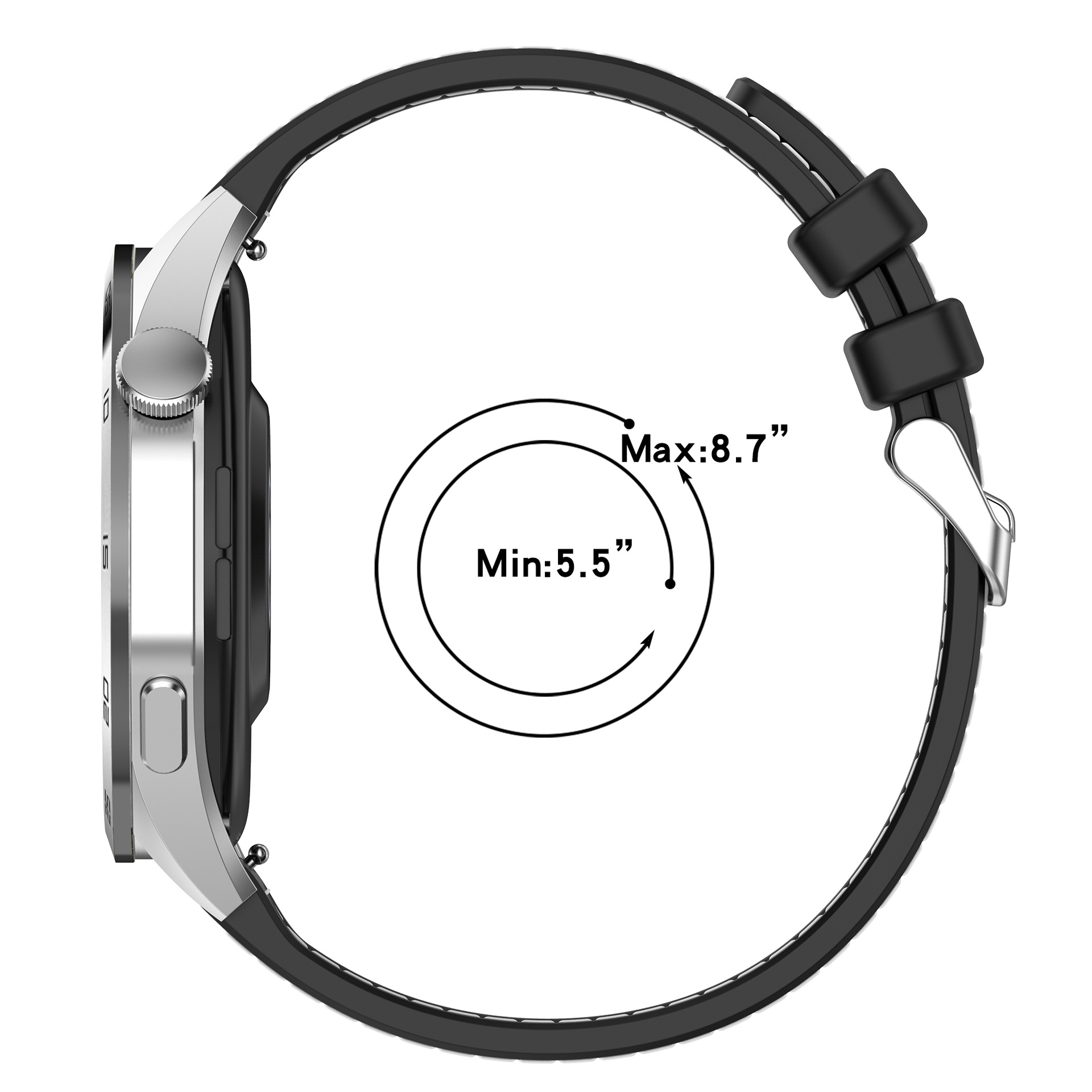 For OnePlus Watch 2/3/2R/46mm  - Smartwatch X2 recensie en prijs