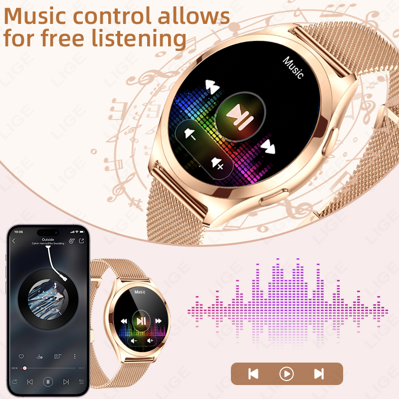 LIGE Luxury Smart Watch For Wo - Smartwatch Custom recensie en prijs