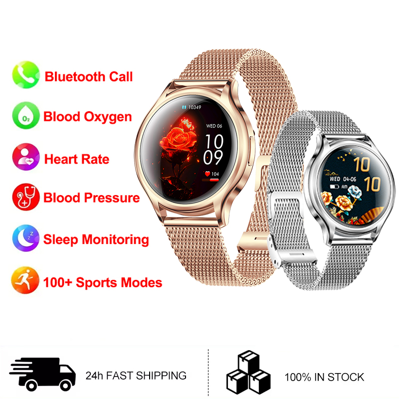 1.27 inch Women Smart Watch Bl - Smartwatch Custom recensie en prijs