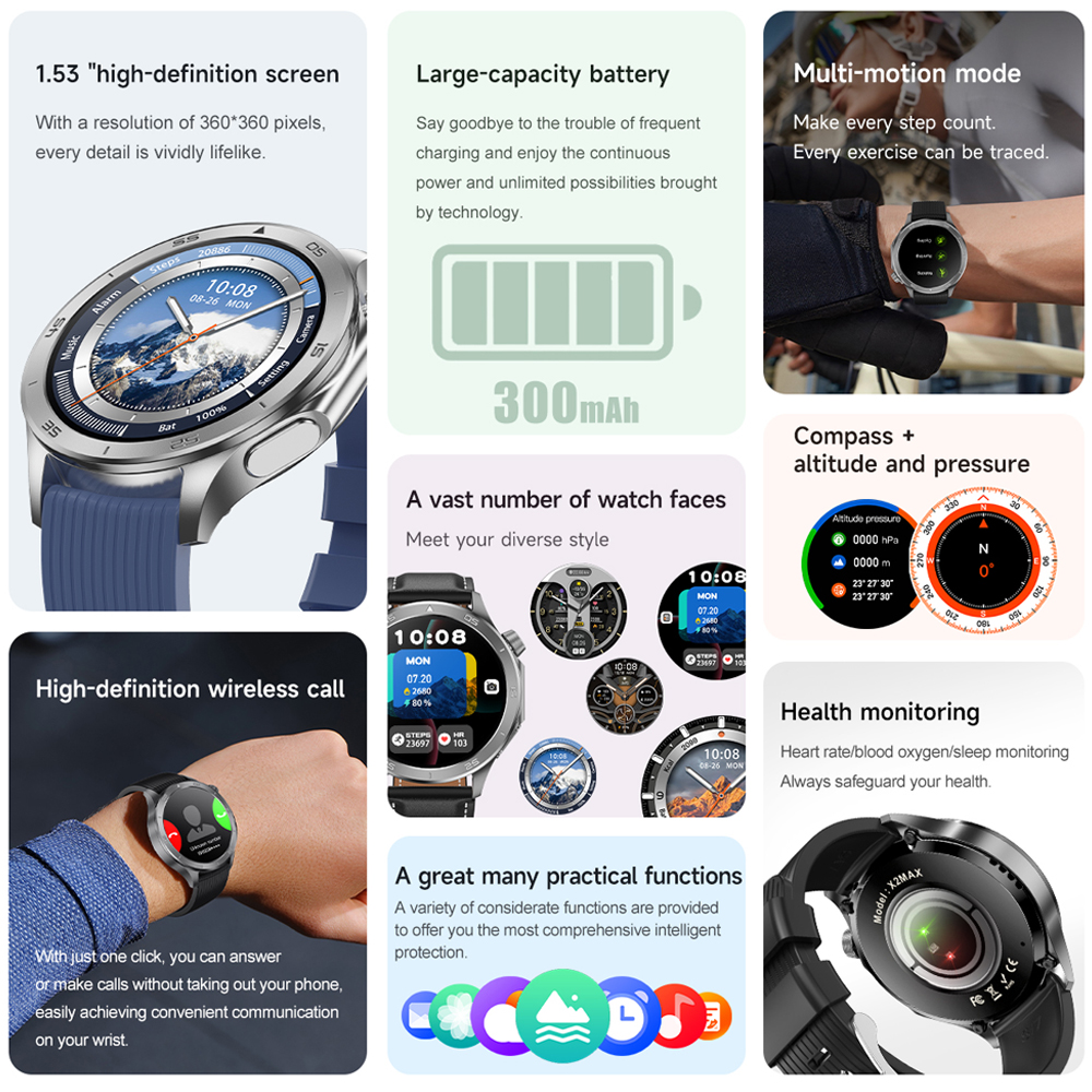 For OPPO Watch X2 GPS Sport Sm - Smartwatch X2 recensie en prijs