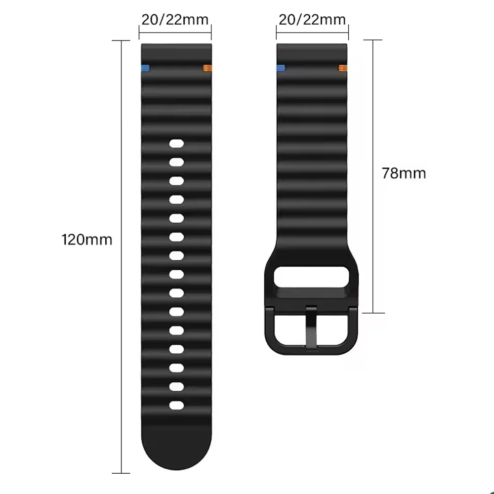 2pcs Wave Strap For POLAR Vant - Smartwatch X2 recensie en prijs
