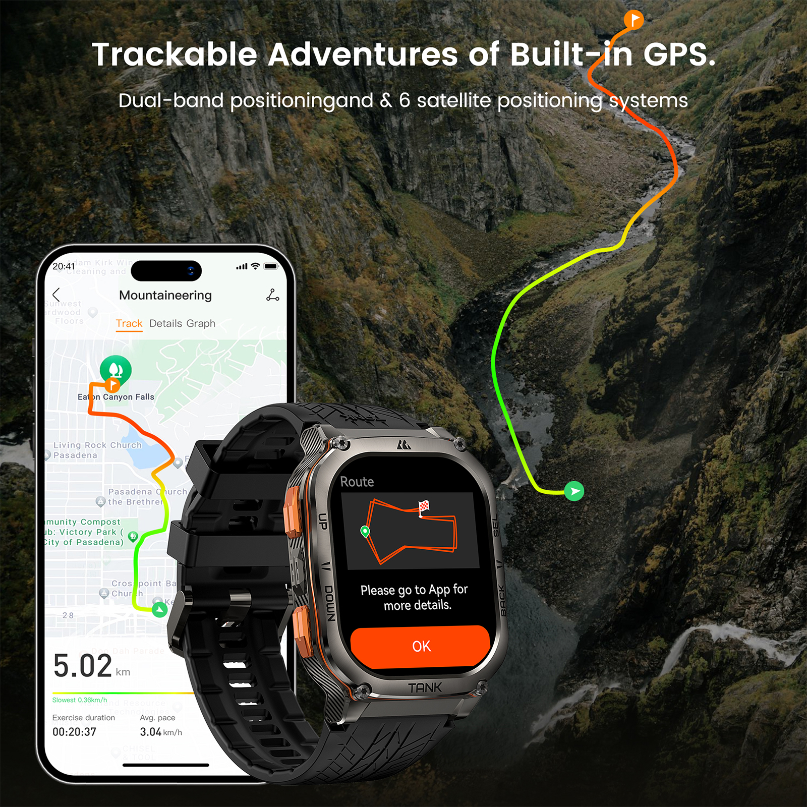 KOSPET TANK M3 Ultra GPS Smart - Smartwatch X2 recensie en prijs
