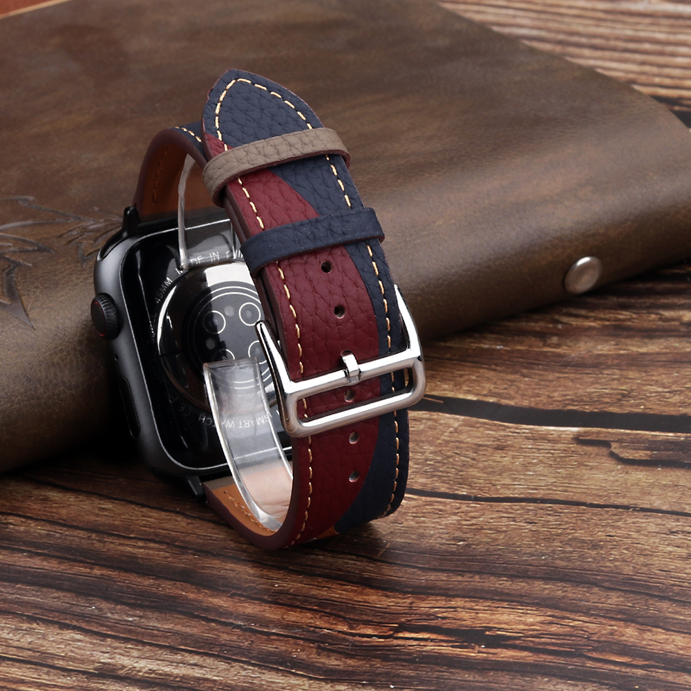 Genuine Leather Strap for Appl - Smartwatch Accessories Shop recensie en prijs