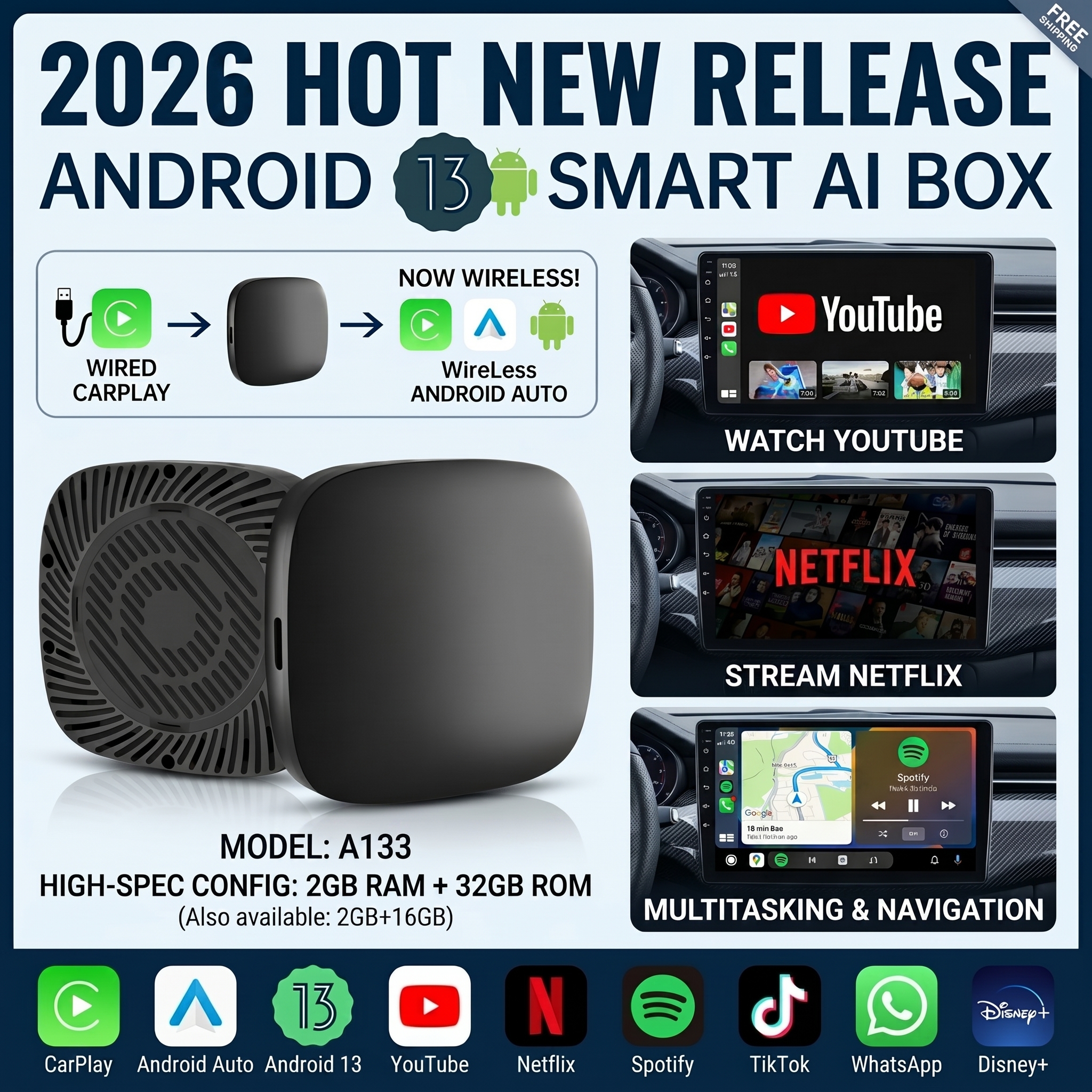 2026 Kowankit Android13 CarPla - Smartwatch Universal recensie en prijs