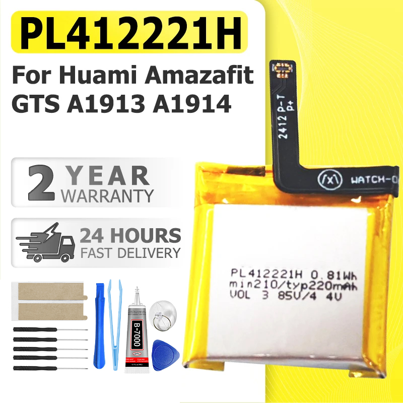 PL412221H Brand-New Battery Fo - Smartwatch A1914 recensie en prijs