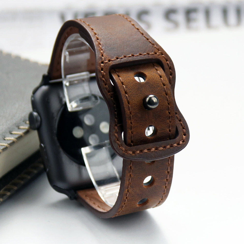 Genuine Leather Correa Strap f - Smartwatch Accessories Shop recensie en prijs