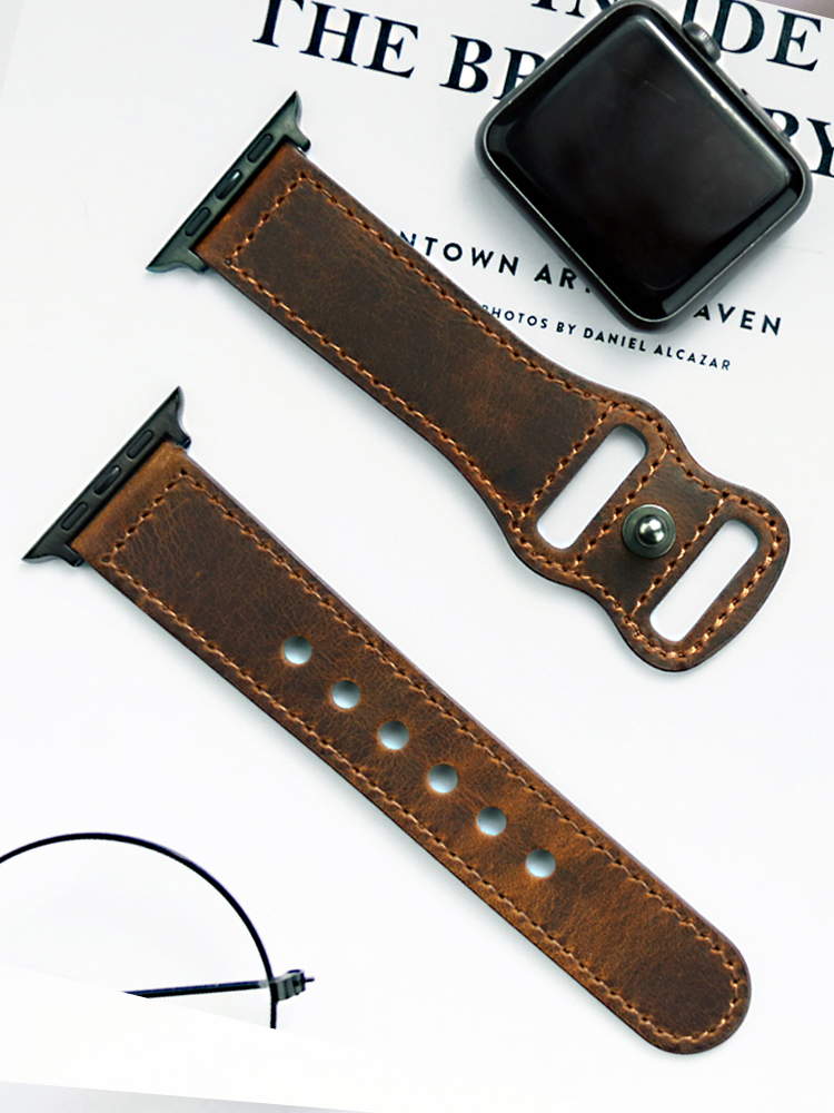Genuine Leather Correa Strap f - Smartwatch Accessories Shop recensie en prijs