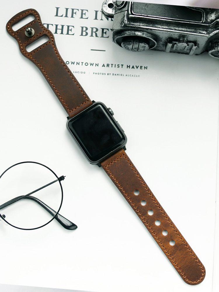 Genuine Leather Correa Strap f - Smartwatch Accessories Shop recensie en prijs