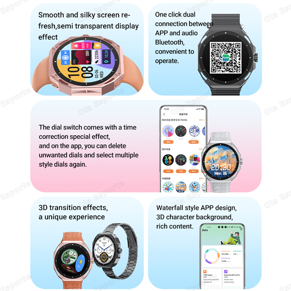Smart Watch BT Call GPS Sport  - Smartwatch Custom recensie en prijs