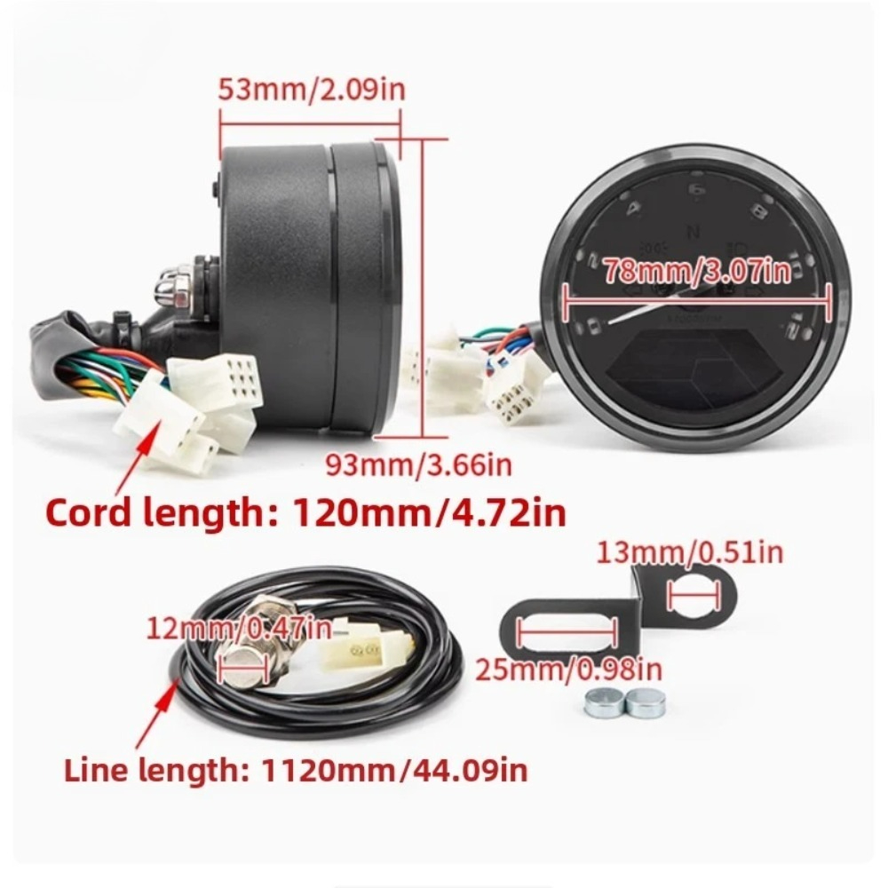 Universal Motorcycle Meter Spe - Smartwatch Universal recensie en prijs
